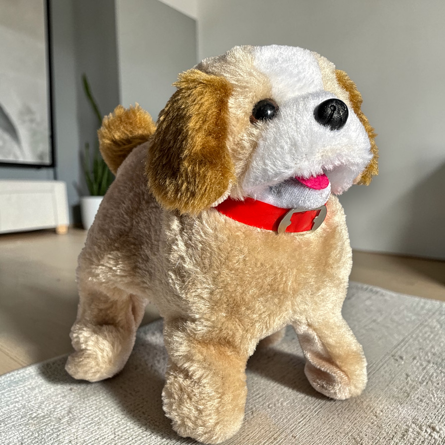 Jumping Dog Puppy Soft Toy