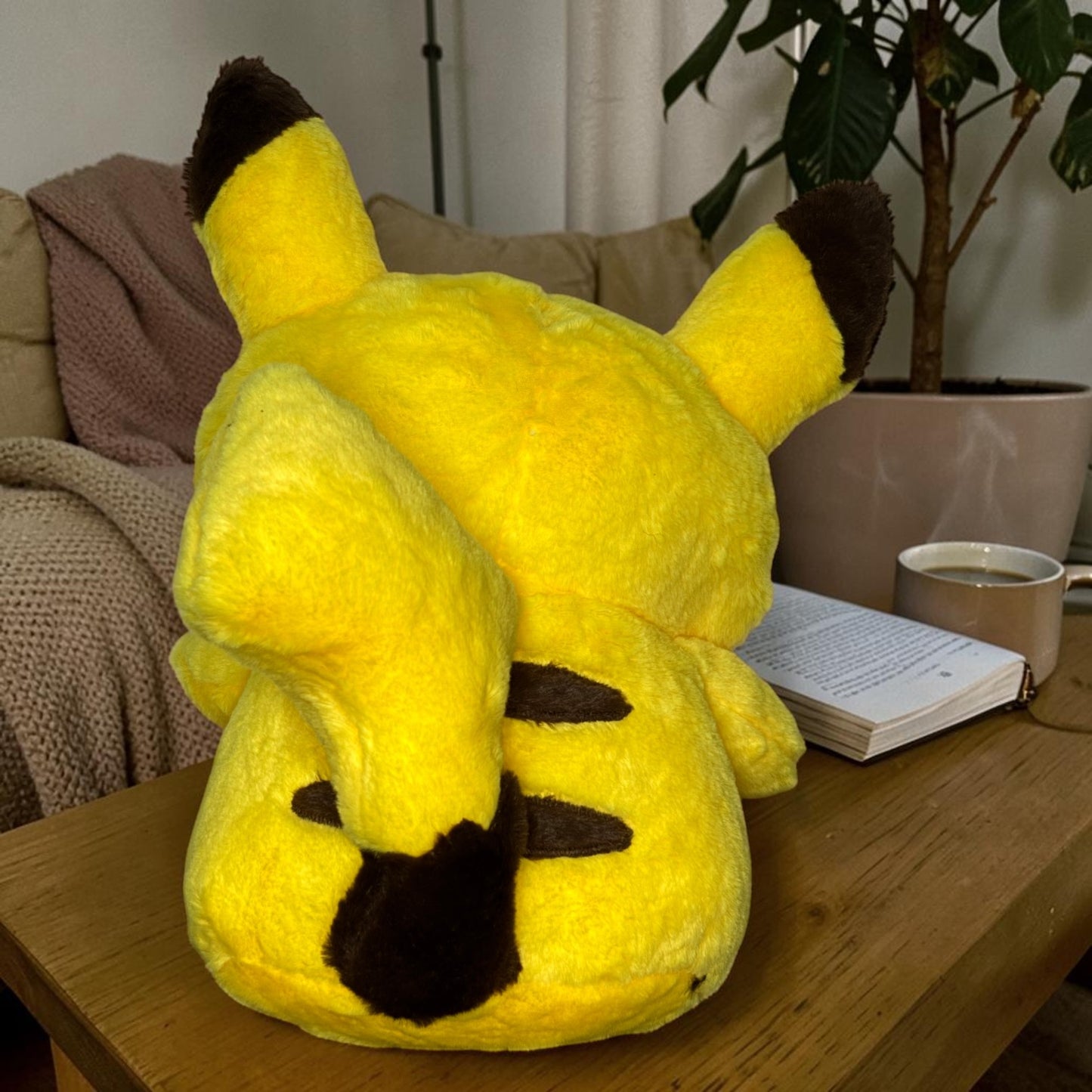 Pikachu Plush Toy 35CM | Pokemon Soft Toy Pikachu Teddy | Cute Stuffed Animal for Kids