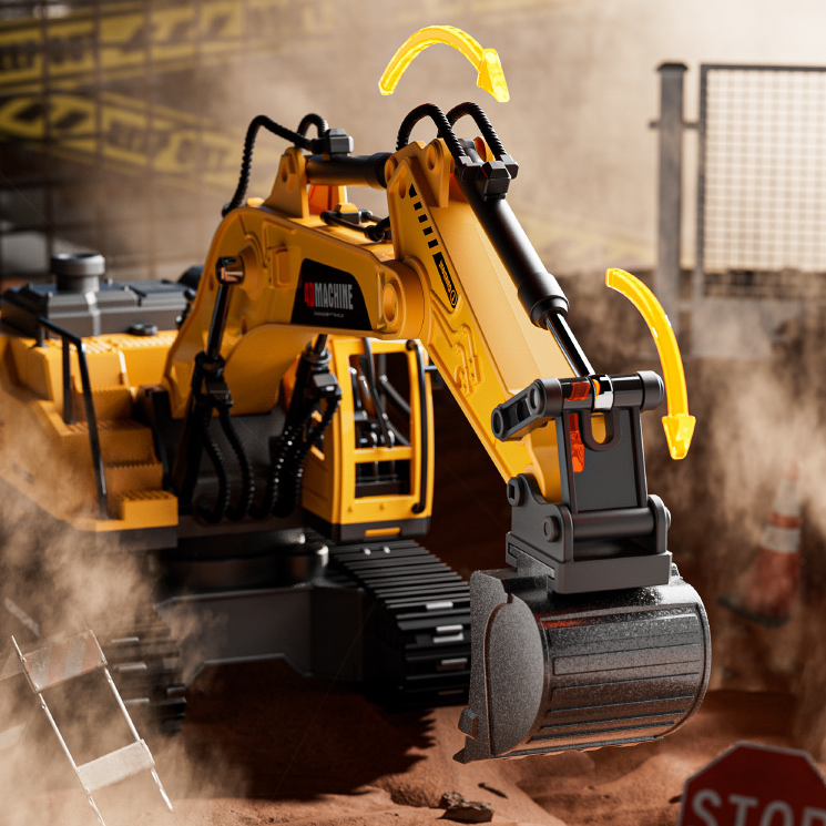 4D Machine Excavator