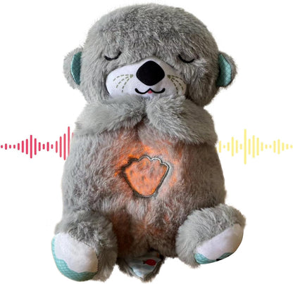 Breathing Teddy Bear Plush Toy 30CM | Calming Sleep Soft Toy with Breathing Motion | Anti-Anxiety Comfort Teddy for Kids & Babies