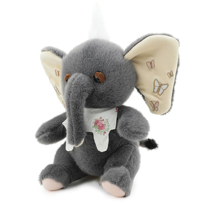 Butterfly Elephant Plush Toy 30CM | Cute Soft Elephant with Wings | Baby Safe Stuffed Animal Gift for Kids