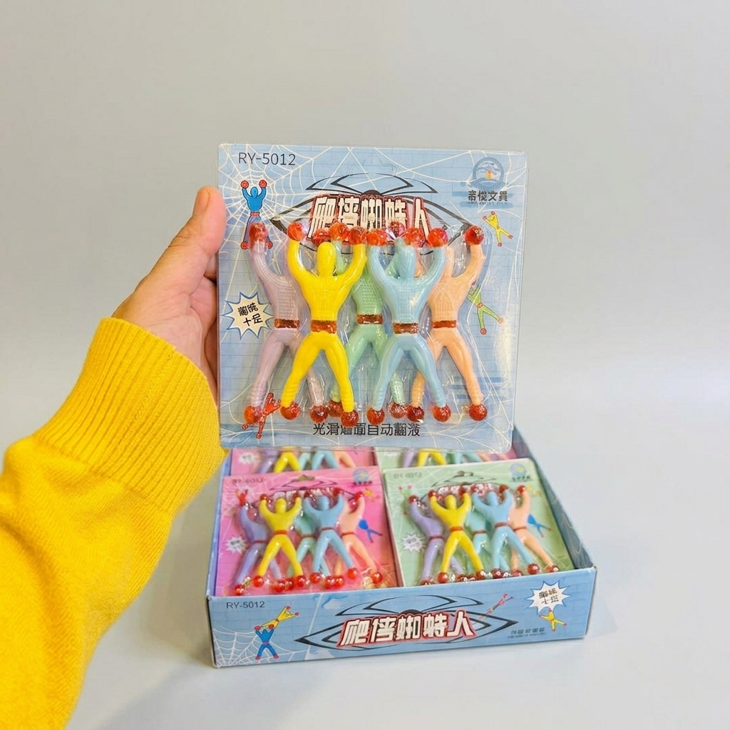 Wall Climbing Sticky Man Action Figures