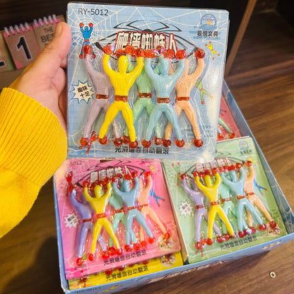 Wall Climbing Sticky Man Action Figures