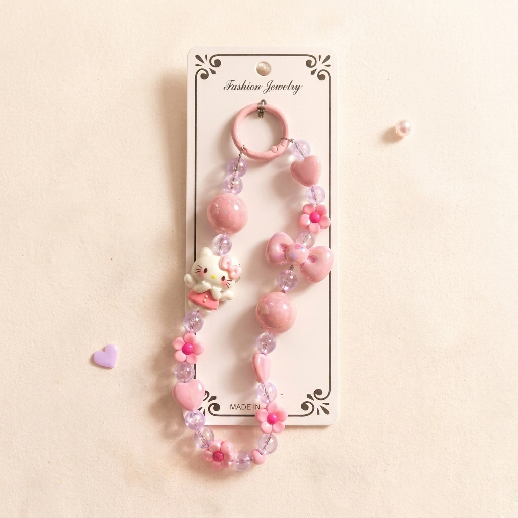 Cool Bracelet Phone Charm / Keychain