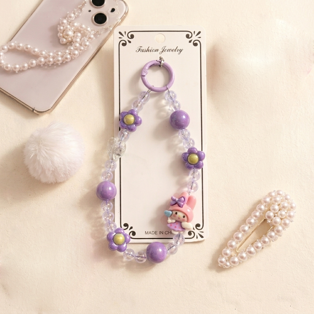 Cool Bracelet Phone Charm / Keychain