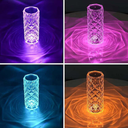 Crystal Diamond Table Lamp
