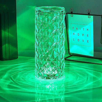 Crystal Diamond Table Lamp
