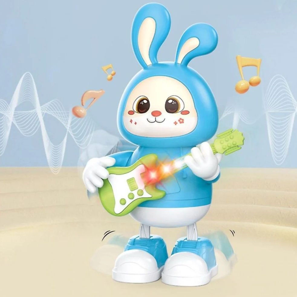 Dancing Musical Guitar Rabbit