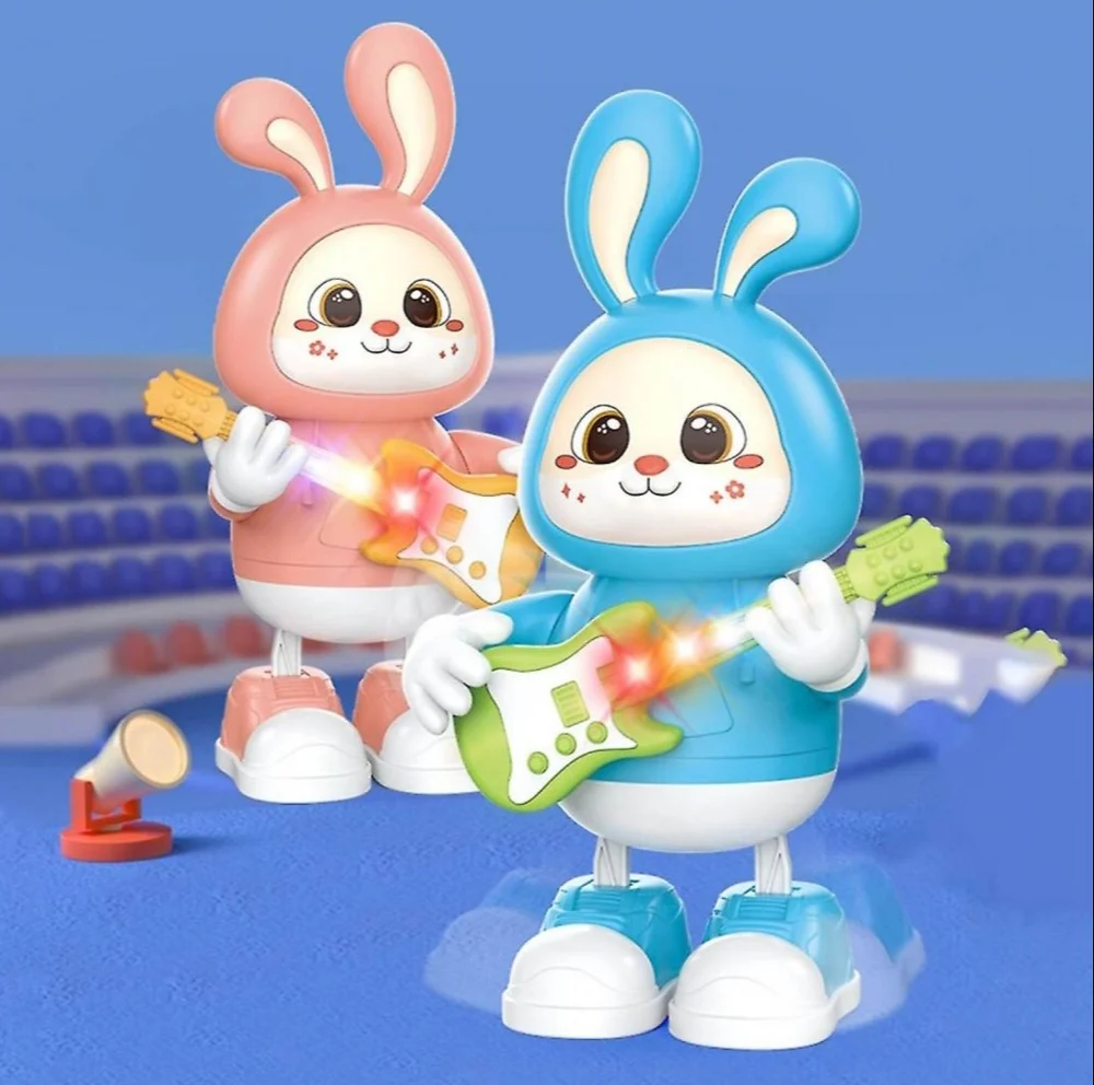 Dancing Musical Guitar Rabbit