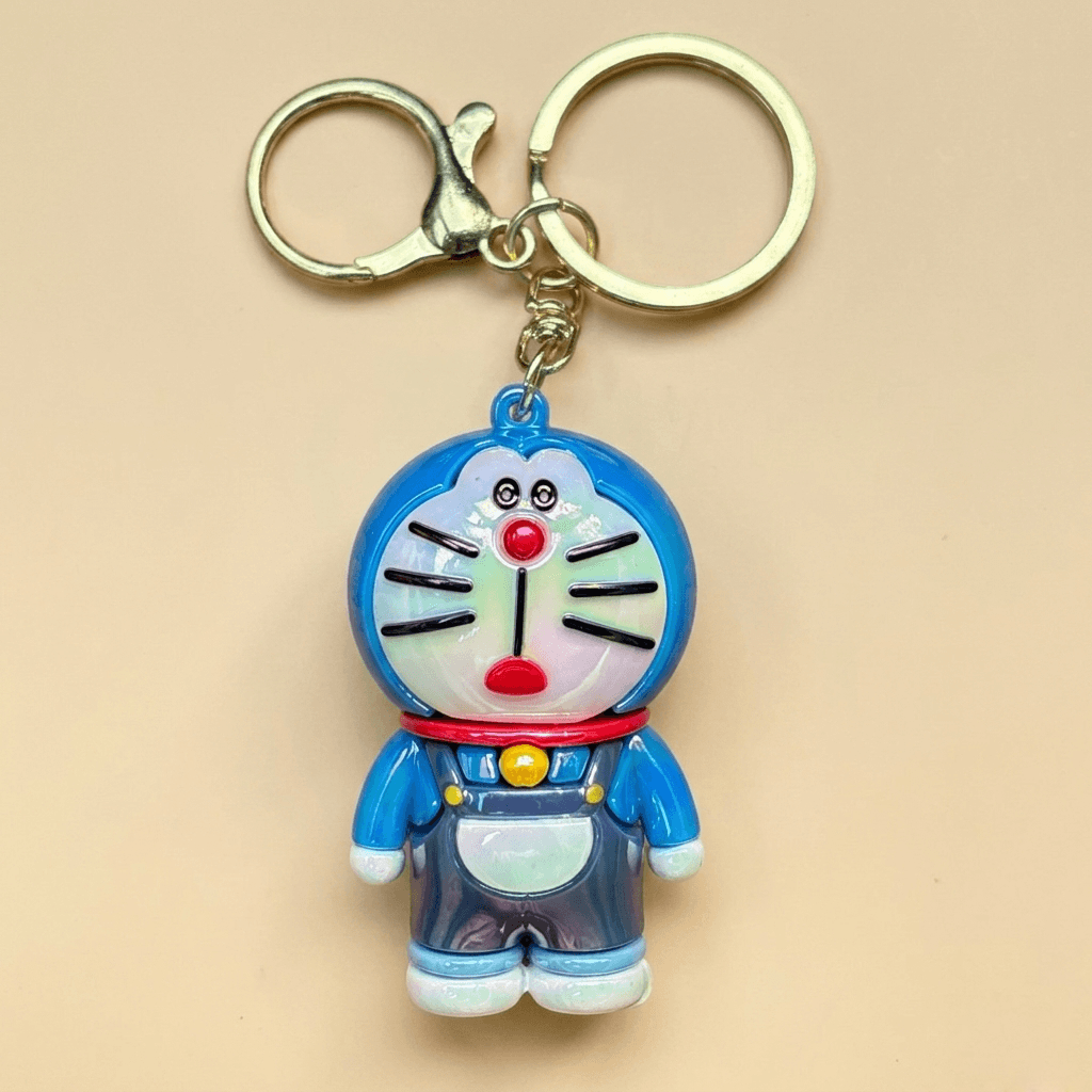 Doraemon Character Keychain | Cute Doraemon Cartoon Keyring for Bags & Keys | Kids Gift
