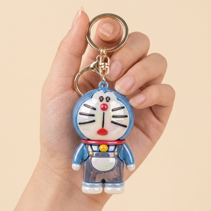 Doraemon Character Keychain | Cute Doraemon Cartoon Keyring for Bags & Keys | Kids Gift