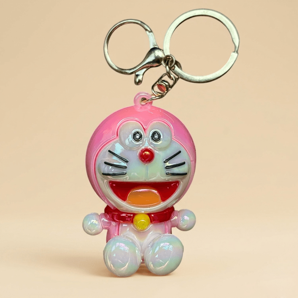 Doraemon Character Keychain | Cute Doraemon Cartoon Keyring for Bags & Keys | Kids Gift