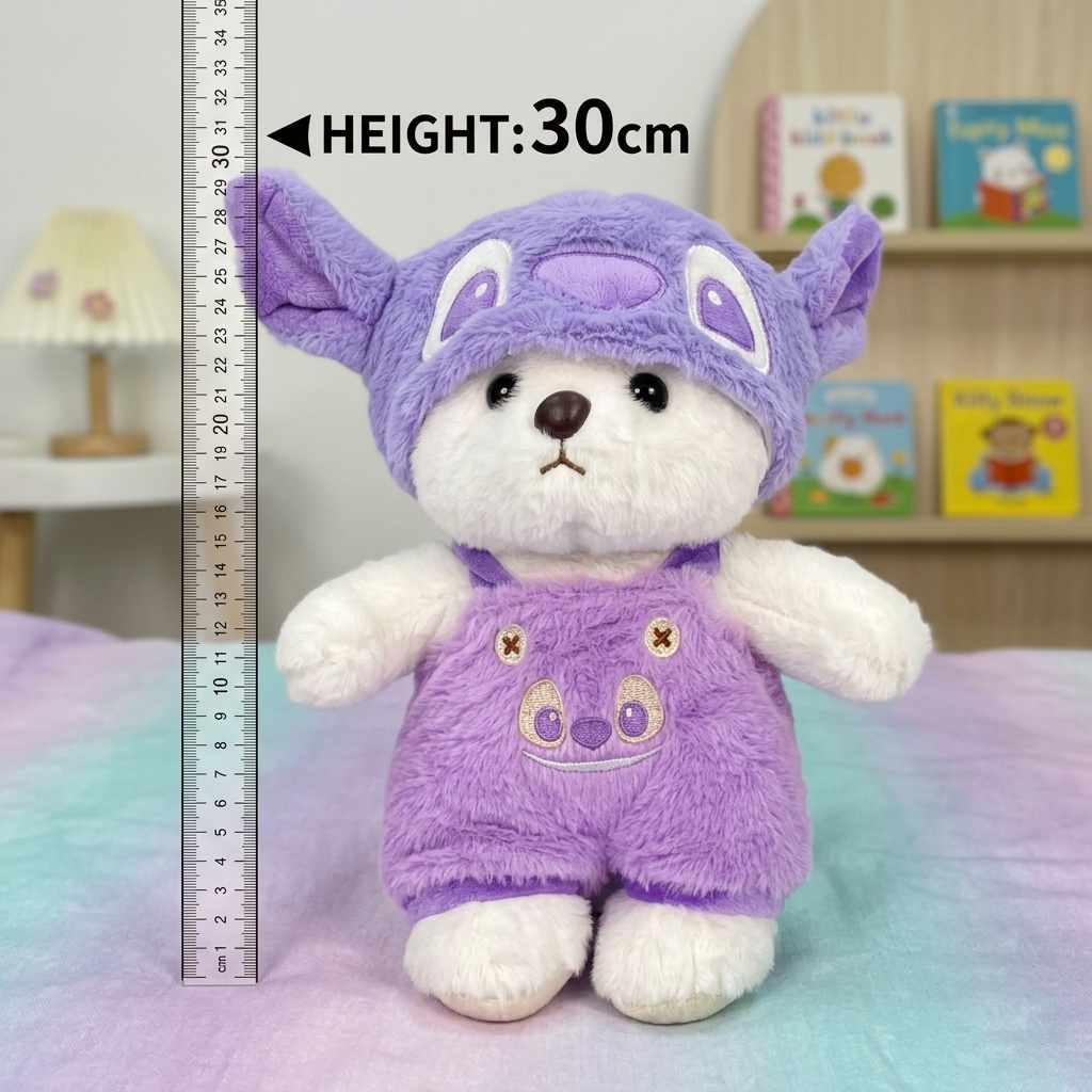 Lina Character Teddy Bear Plush Toy 30CM | Cute Soft Teddy Bear for Kids | Premium Stuffed Animal Gift