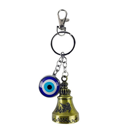 Guardian Bell Keychain | Lucky Riding Bell Keyring for Bikes & Cars | Protection Charm Keychain Gift