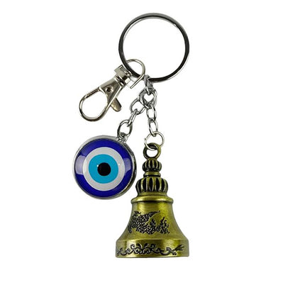 Guardian Bell Keychain | Lucky Riding Bell Keyring for Bikes & Cars | Protection Charm Keychain Gift