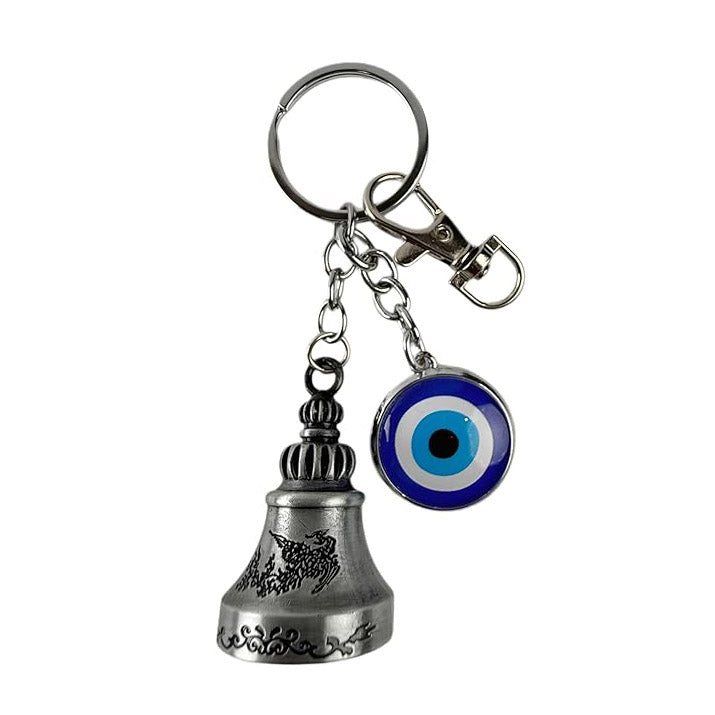 Guardian Bell Keychain | Lucky Riding Bell Keyring for Bikes & Cars | Protection Charm Keychain Gift