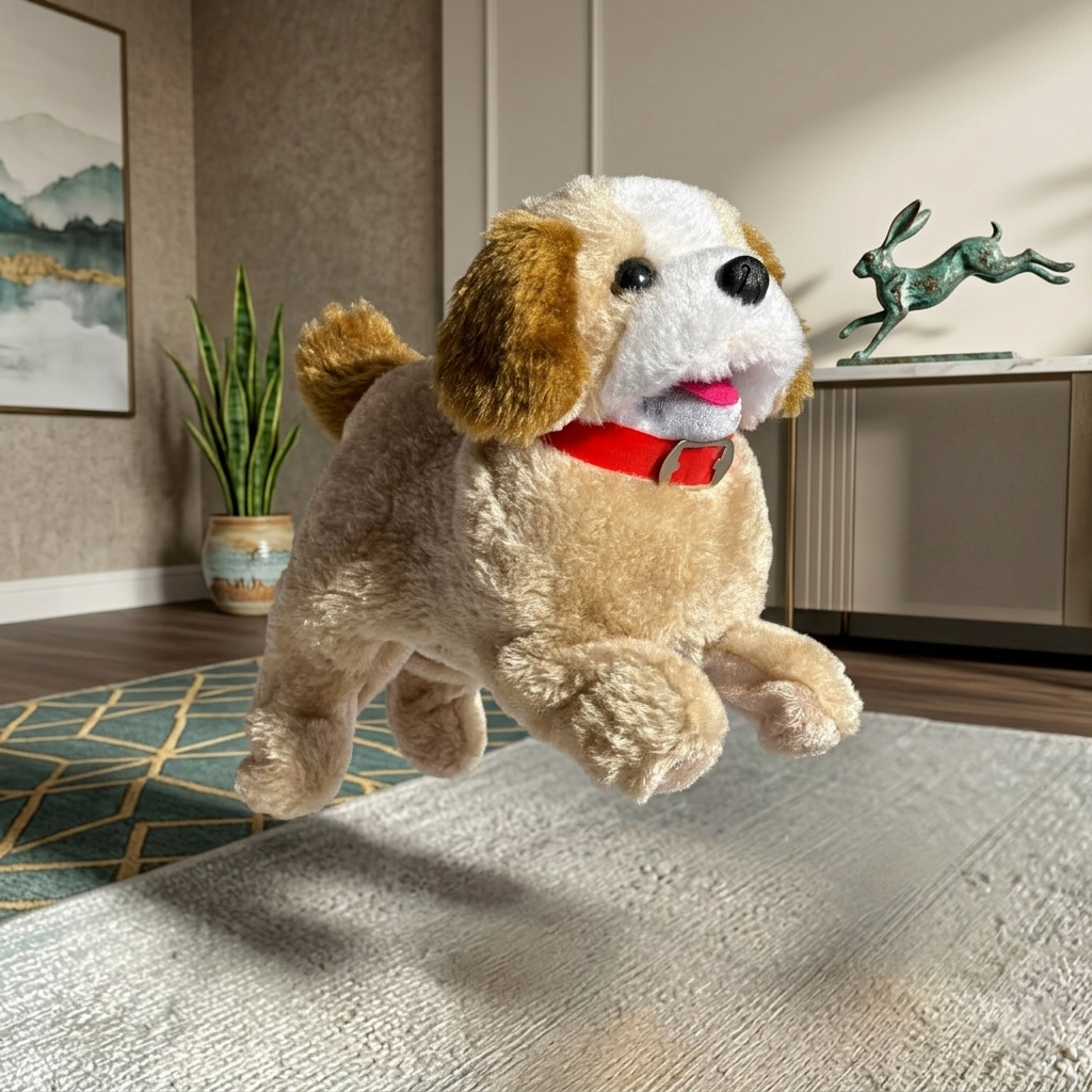 Jumping Dog Puppy Soft Toy