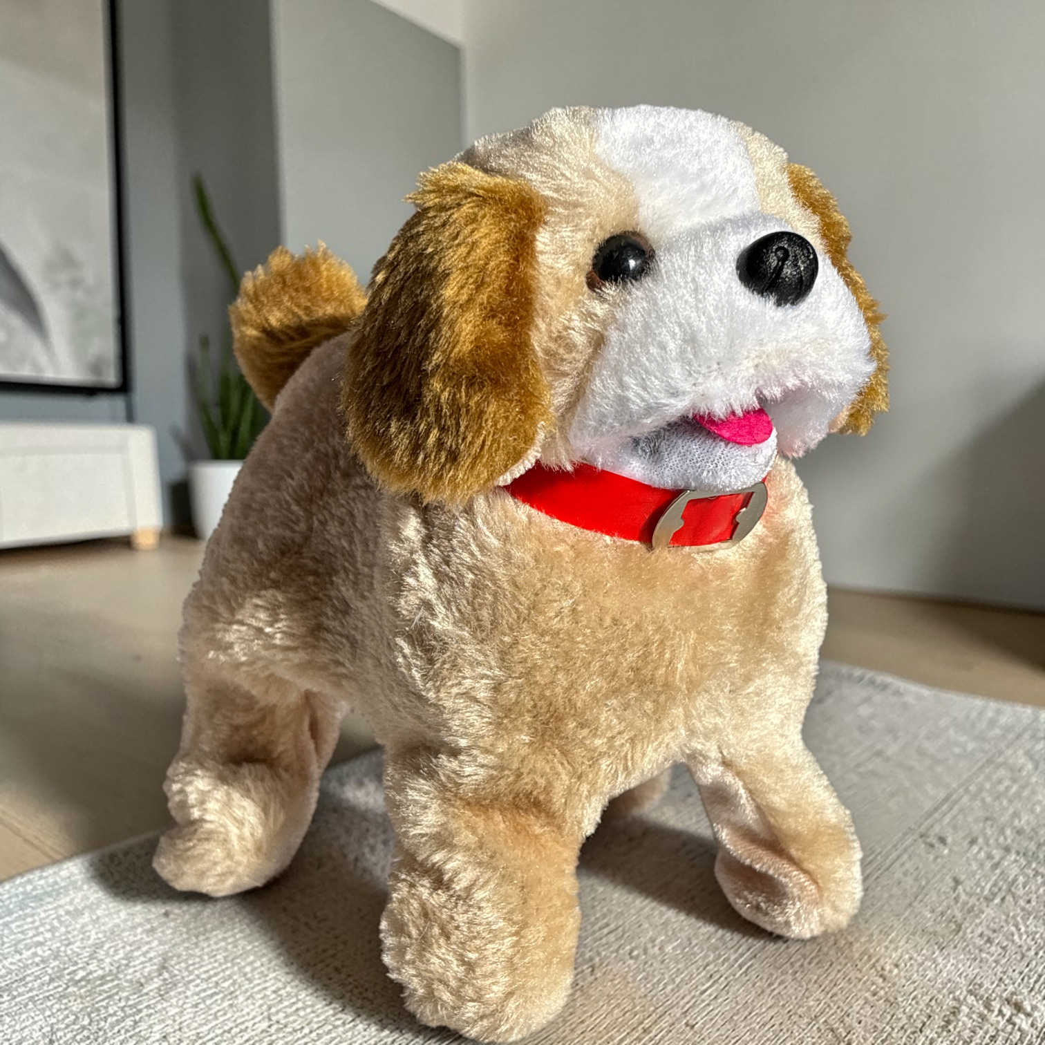 Jumping Dog Puppy Soft Toy