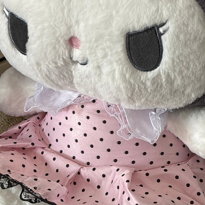 Sanrio Kuromi Plush Toy with Blanket 50CM | Cute Kuromi Soft Toy & Cozy Blanket Set