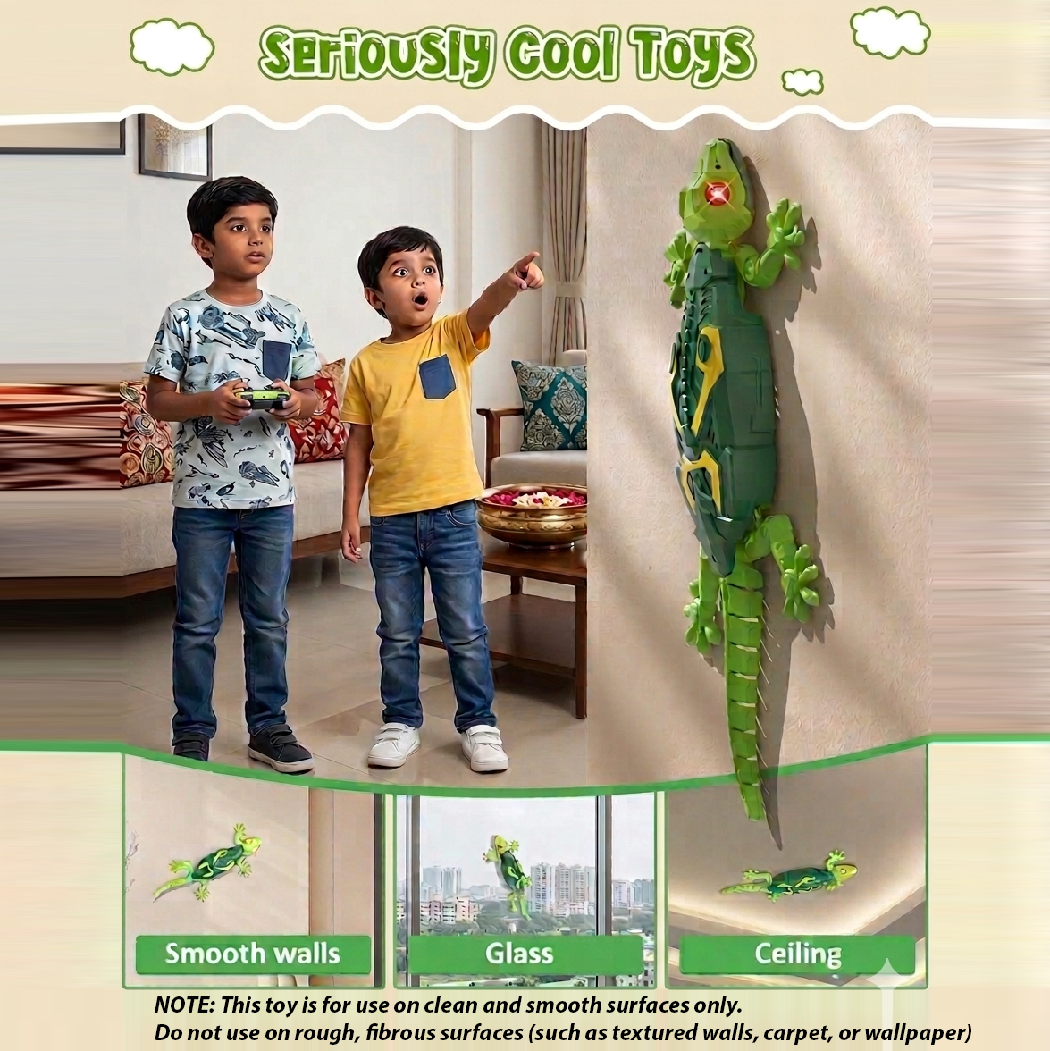 Wall Climbing Lizard / Gecko RC Toy