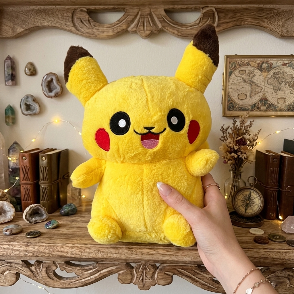 Pikachu Plush Toy 35CM | Pokemon Soft Toy Pikachu Teddy | Cute Stuffed Animal for Kids