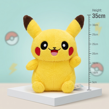 Pikachu Plush Toy 35CM | Pokemon Soft Toy Pikachu Teddy | Cute Stuffed Animal for Kids