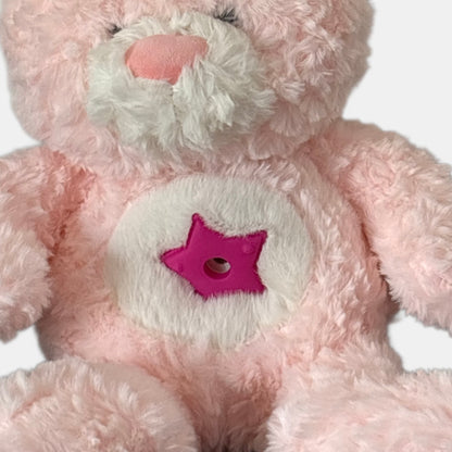Night Light Projector Teddy Bear 38CM | Starry Sky Projection Plush Toy | Sleep Soft Toy for Kids & Babies