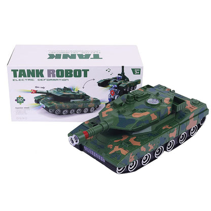 Deformation Combat Army Tank Robot Sensor