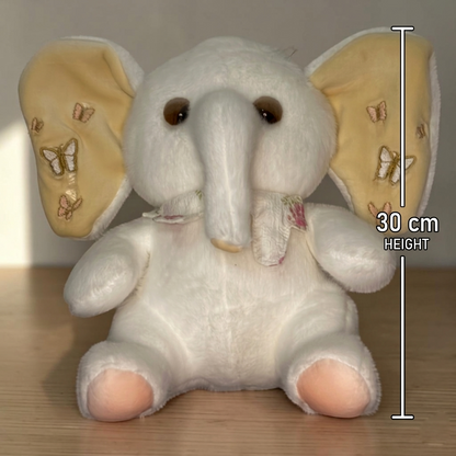 Butterfly Elephant Plush Toy 30CM | Cute Soft Elephant with Wings | Baby Safe Stuffed Animal Gift for Kids