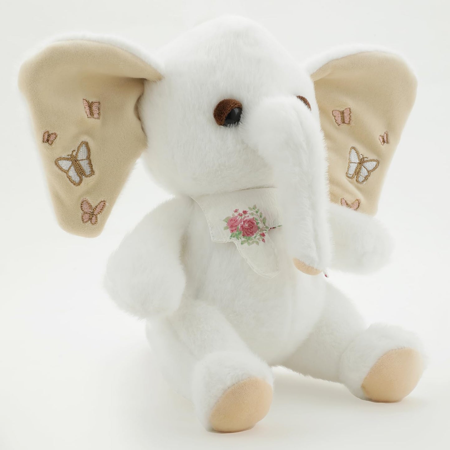 Butterfly Elephant Plush Toy 30CM | Cute Soft Elephant with Wings | Baby Safe Stuffed Animal Gift for Kids