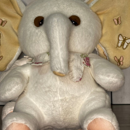 Butterfly Elephant Plush Toy 30CM | Cute Soft Elephant with Wings | Baby Safe Stuffed Animal Gift for Kids