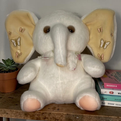 Butterfly Elephant Plush Toy 30CM | Cute Soft Elephant with Wings | Baby Safe Stuffed Animal Gift for Kids
